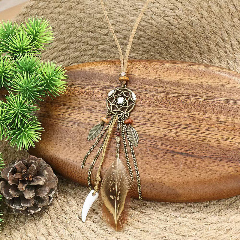 Vintage Bohemian Wisiorek