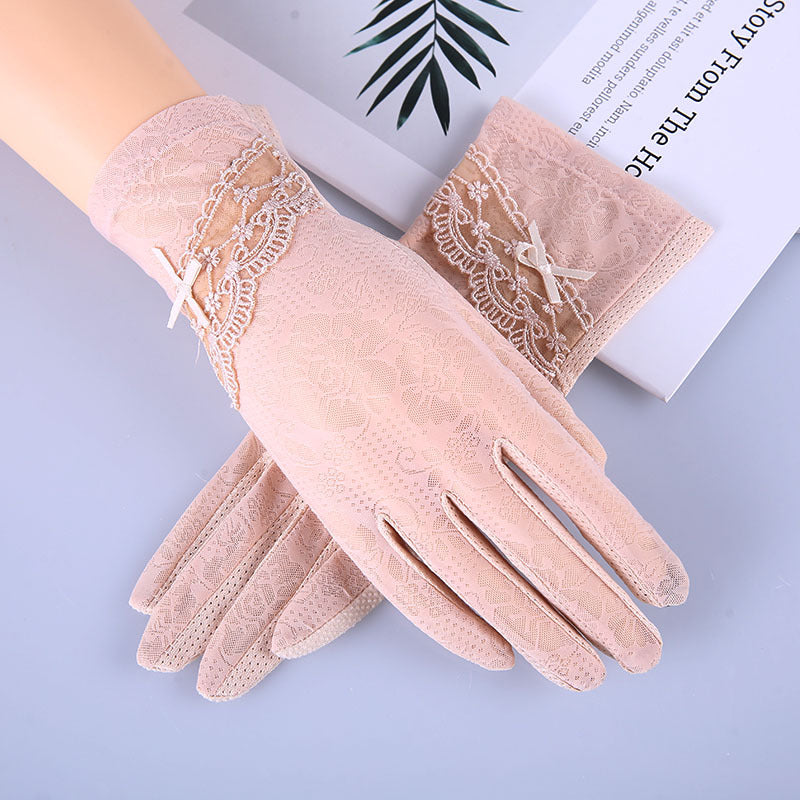 Eleganckie Vintage Rękawiczki