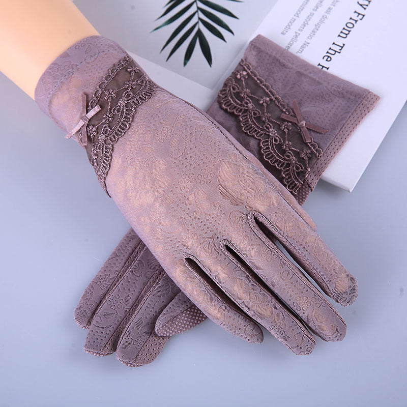 Eleganckie Vintage Rękawiczki