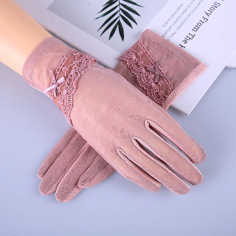 Eleganckie Vintage Rękawiczki