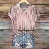 T-Shirt W Stylu Vintage Liść