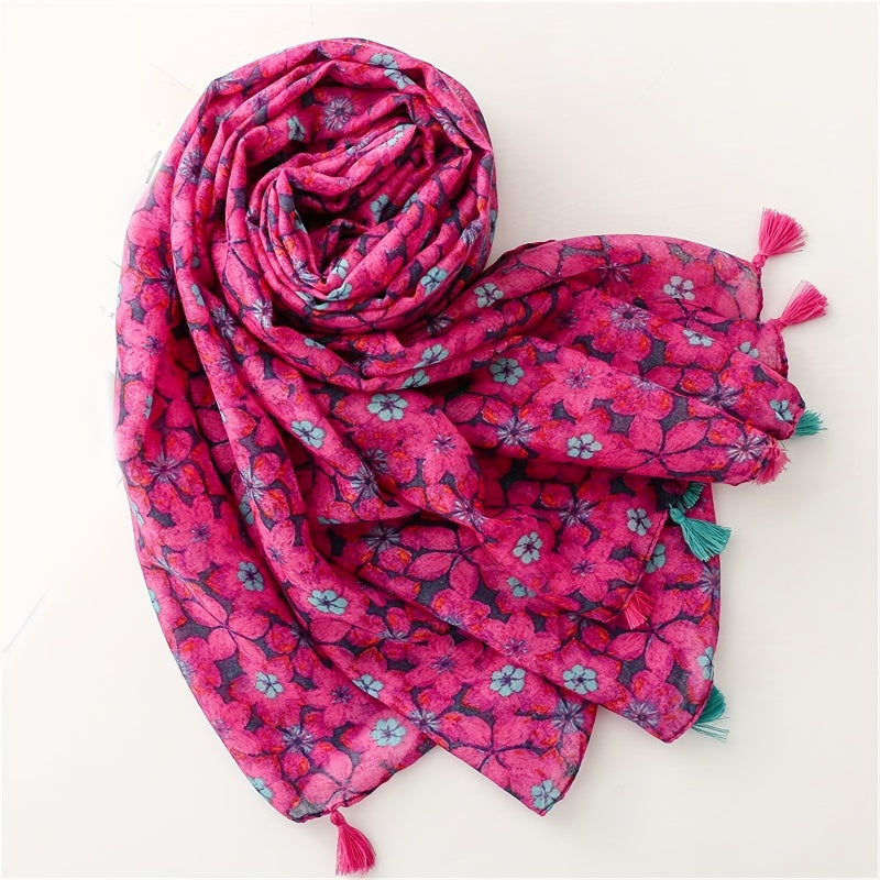 Szalik W Stylu Vintage Bohemian