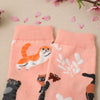 Casual Cat Wzory Skarpet