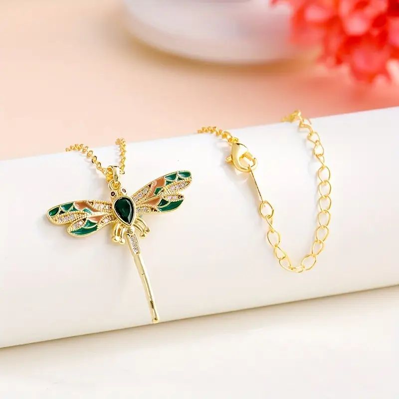 Dragonfly Wisior Naszyjnik