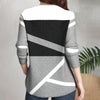 【Długi Rękaw】Bluza Casual Color Block