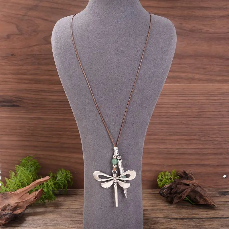 Dragonfly Wisior Naszyjnik