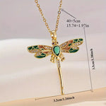 Dragonfly Wisior Naszyjnik
