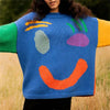 Sweter Z Dzianiny W Stylu Smiley