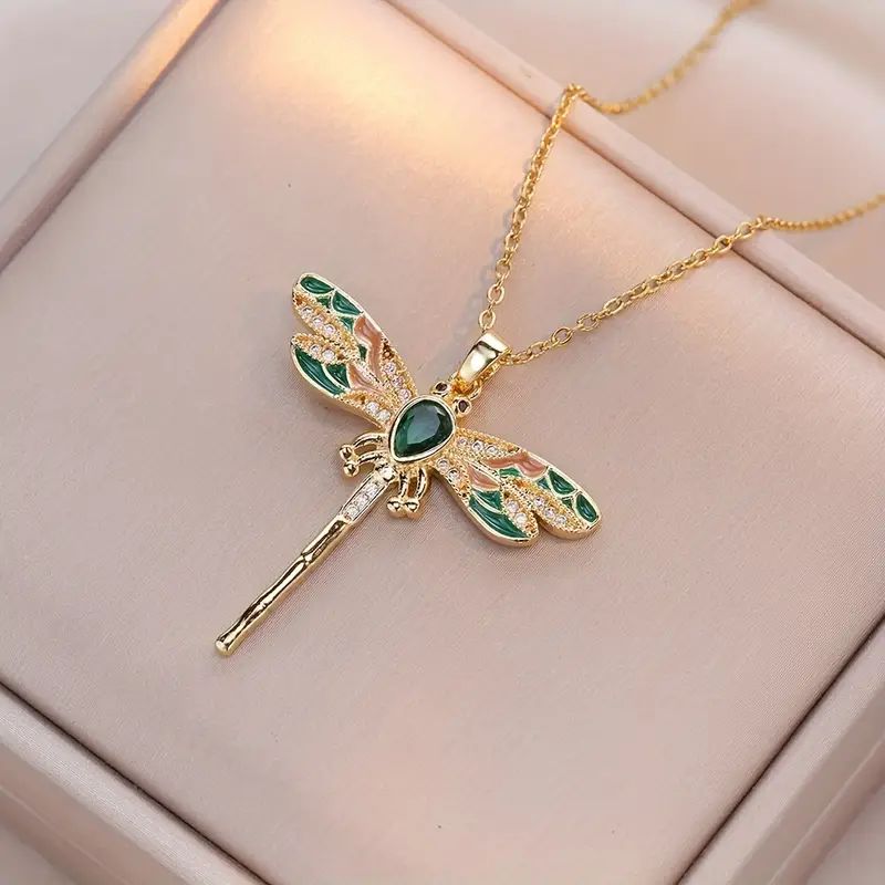 Dragonfly Wisior Naszyjnik