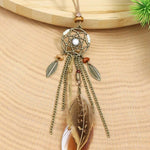 Vintage Bohemian Wisiorek