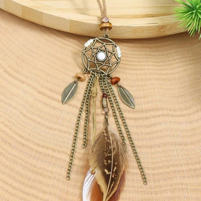 Vintage Bohemian Wisiorek