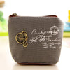 Vintage Canvas Coin Torebka