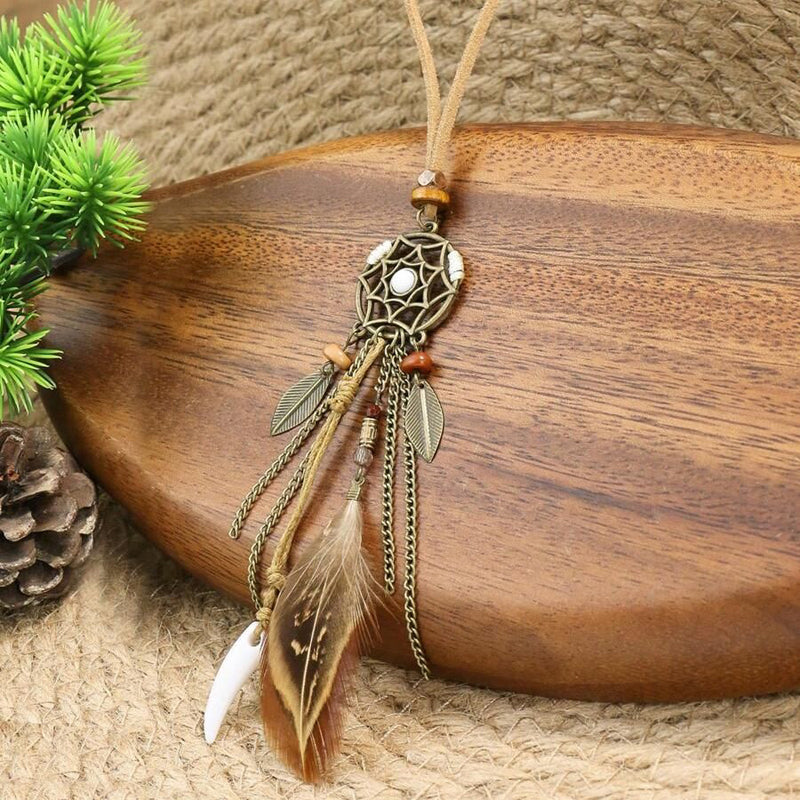 Vintage Bohemian Wisiorek
