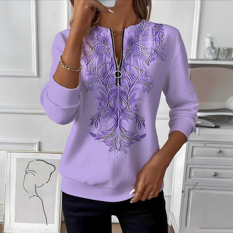Vintage Swobodna Bluza
