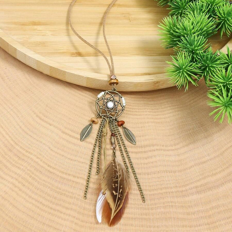 Vintage Bohemian Wisiorek
