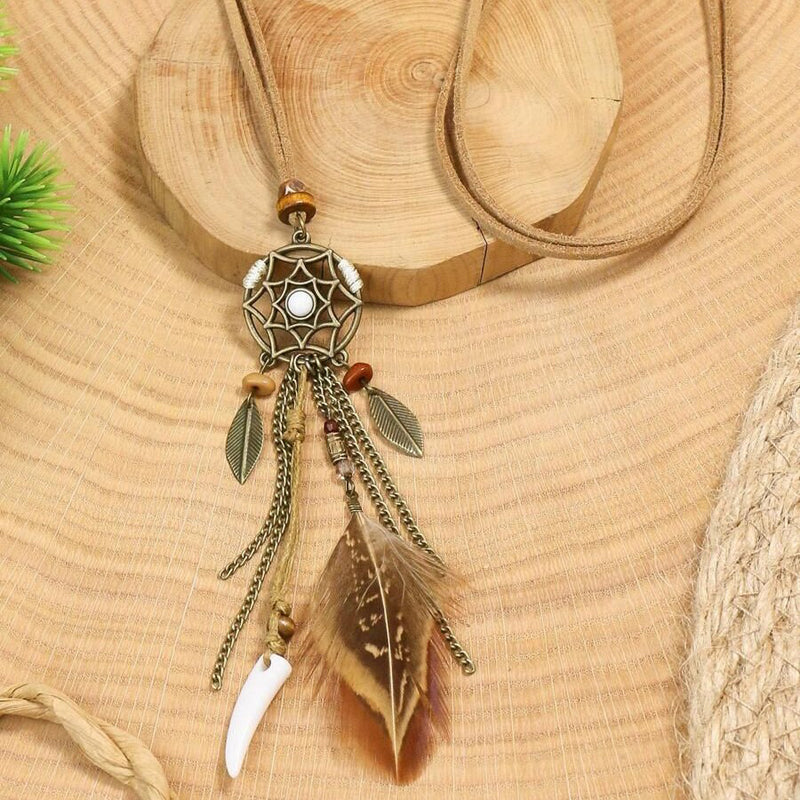 Vintage Bohemian Wisiorek