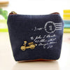 Vintage Canvas Coin Torebka