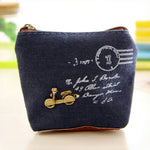 Vintage Canvas Coin Torebka