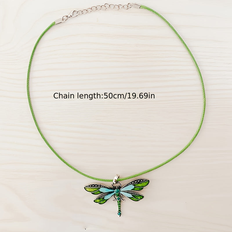 Dragonfly Wisior Naszyjnik