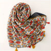 Szalik W Stylu Vintage Bohemian