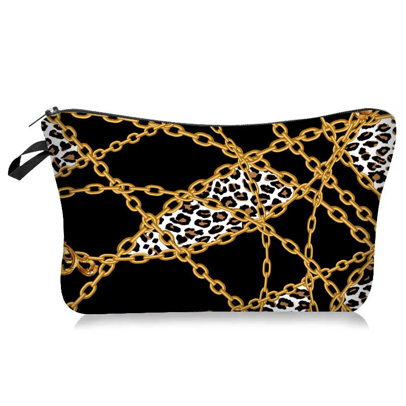 Stylowa Portmonetka Na Monety W Leopardzim Wzorze Vintage