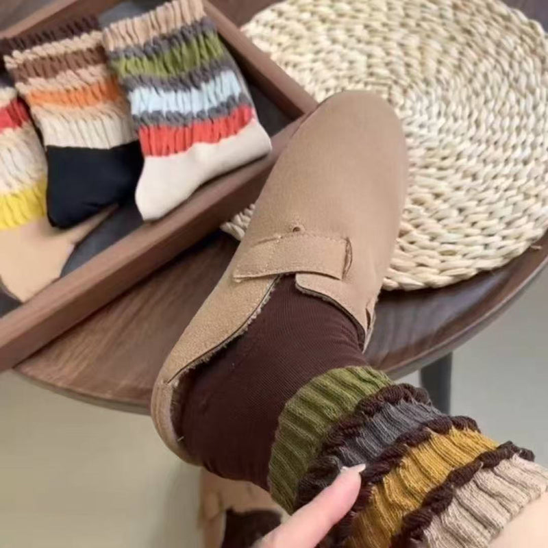 Kolorowe Skarpetki W Stylu Vintage