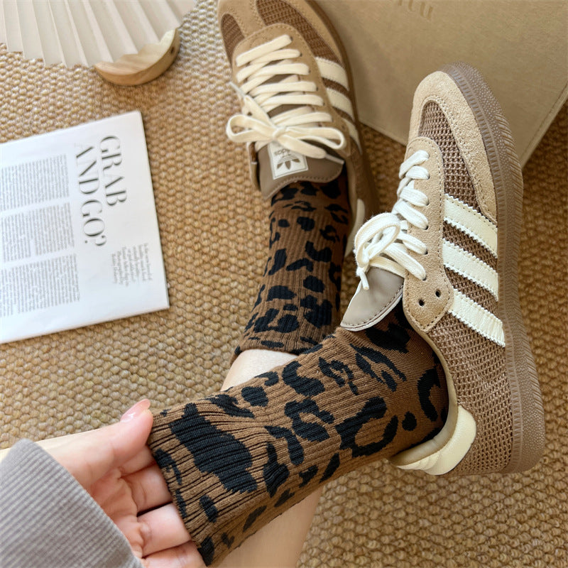Skarpetki W Panterkę W Stylu Vintage
