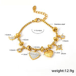 Bohemian Heart Bransoleta