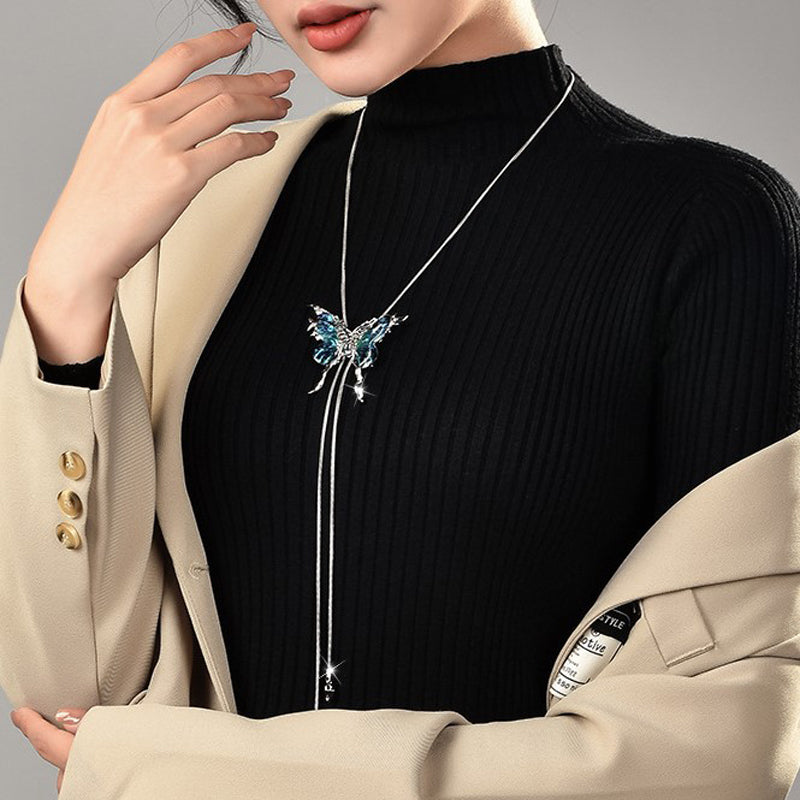 Naszyjnik Z Motylem W Stylu Vintage