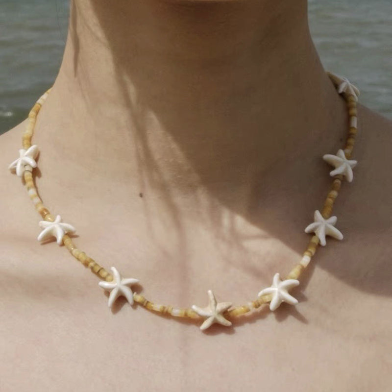 Naszyjnik W Swobodnym Stylu Plażowym