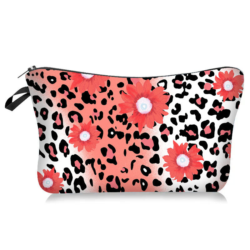 Stylowa Portmonetka Na Monety W Leopardzim Wzorze Vintage