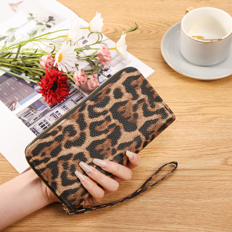 Monety Z Nadrukiem Lamparta W Stylu Vintage