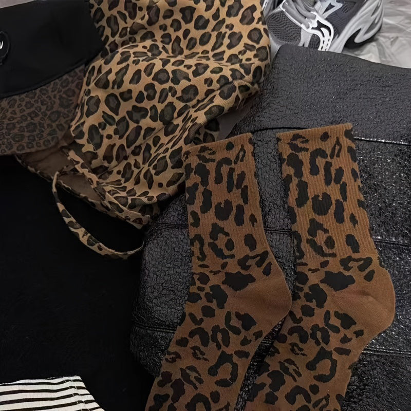 Skarpetki W Panterkę W Stylu Vintage