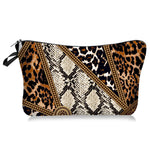 Stylowa Portmonetka Na Monety W Leopardzim Wzorze Vintage