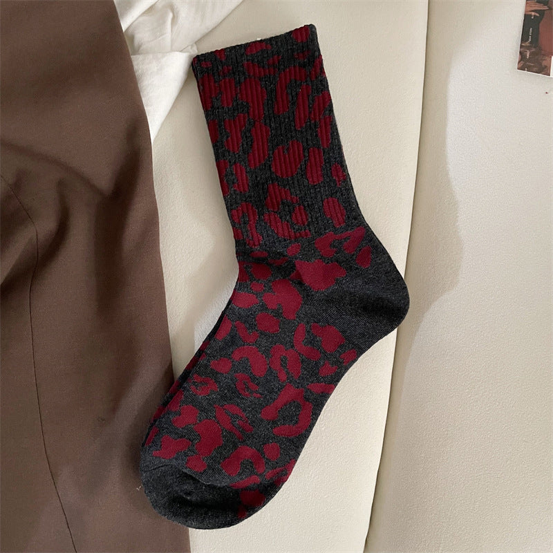 Skarpetki W Panterkę W Stylu Vintage