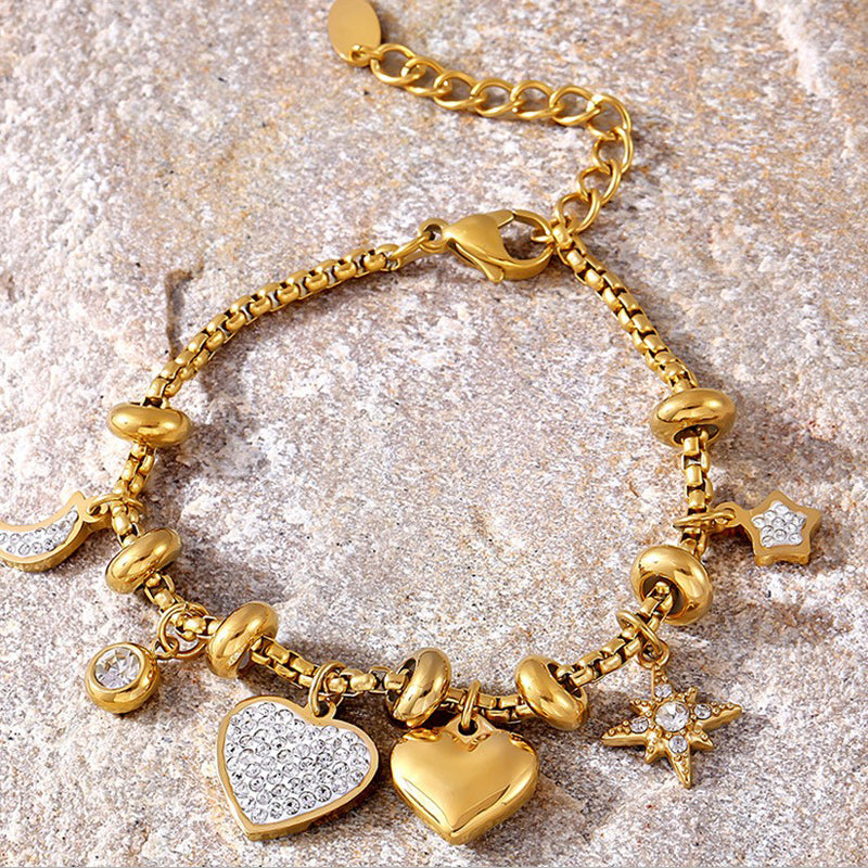 Bohemian Heart Bransoleta