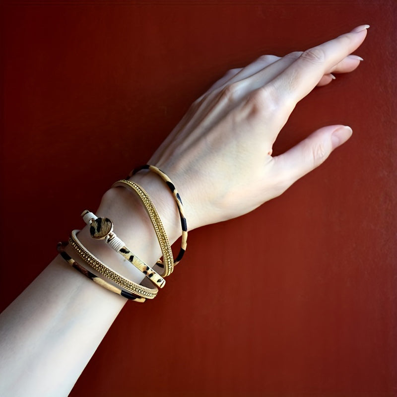 Vintage Leopard Bransoletka