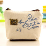 Vintage Canvas Coin Torebka