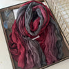 Szal Vintage W Stylu Color Block