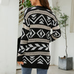 Casualowy Sweter Z Dzianiny W Stylu Vintage