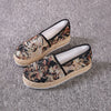 Wsuwane Buty Na Platformie W Stylu Vintage