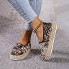 Wsuwane Buty Na Platformie W Stylu Vintage