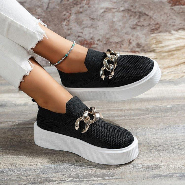 Swobodne Oddychające Buty Platformowe