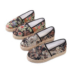 Wsuwane Buty Na Platformie W Stylu Vintage