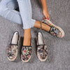 Wsuwane Buty Na Platformie W Stylu Vintage