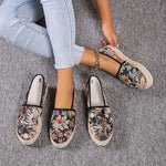 Wsuwane Buty Na Platformie W Stylu Vintage