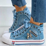 Buty Codzienne Jeansowe