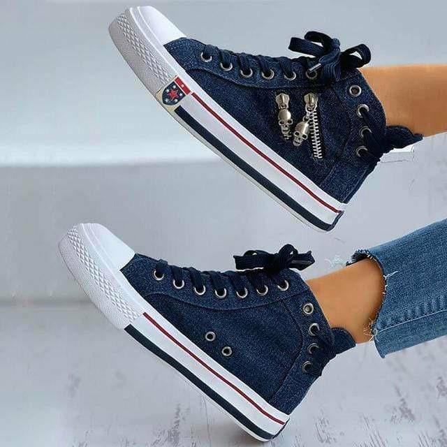 Buty Codzienne Jeansowe